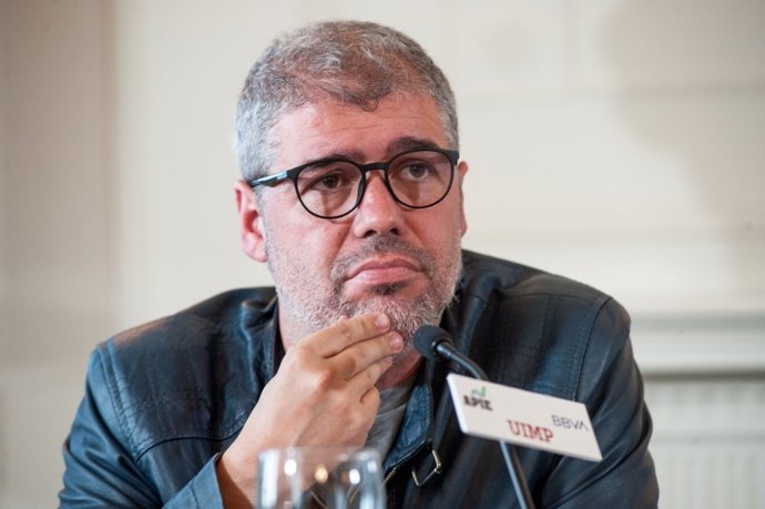 Archivo - El secretario general de CC.OO., Unai Sordo, en el curso de verano APIE en la UIMP en 2019.