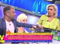 Carmen Borrego detalla el difícil momento que vive Ana María Aldón en su casa
