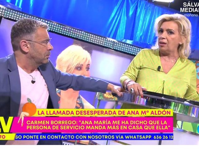 Carmen Borrego revela su conversación preocupante con Ana María Aldón