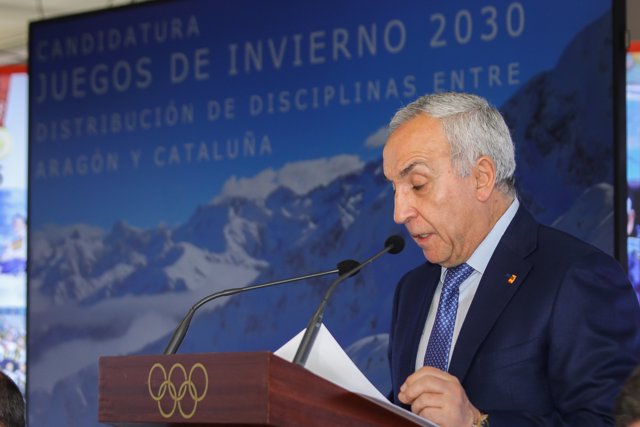 El presidente del COE, Alejandro Blanco, anuncia que no habrá candidatura española para los Juegos de Invierno de 2030