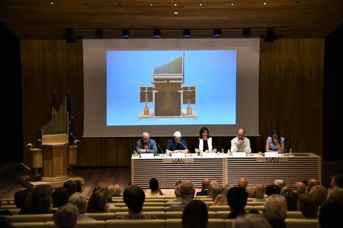 Presentación del Hidraulys en el Museo Arqueológico Nacional con motivo del Día Europeo de la Música.