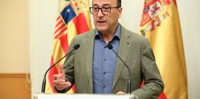 El consejero del Gobierno de Aragón, Felipe Faci.