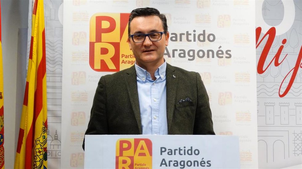 Roque Vicente, vicepresidente del Partido Aragonés.