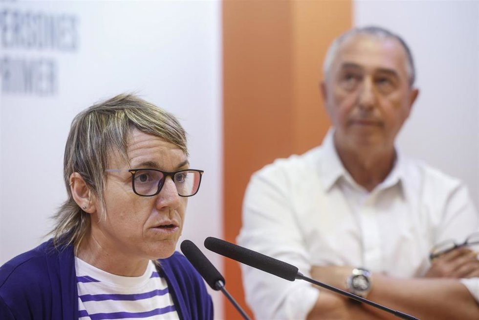 La síndica de Compromís en Les Corts, Papi Robles