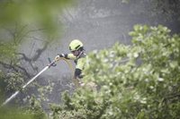 Navarra reduce el nivel de alerta ante la evolución positiva de la lucha contra los incendios