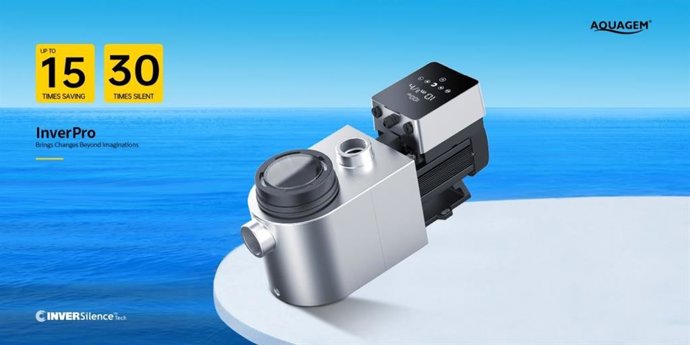 Aquagem inverter pool heat pump