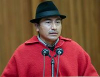 El líder indigenista Leonidas Iza exige el fin del estado de excepción para retomar el diálogo con el Gobierno