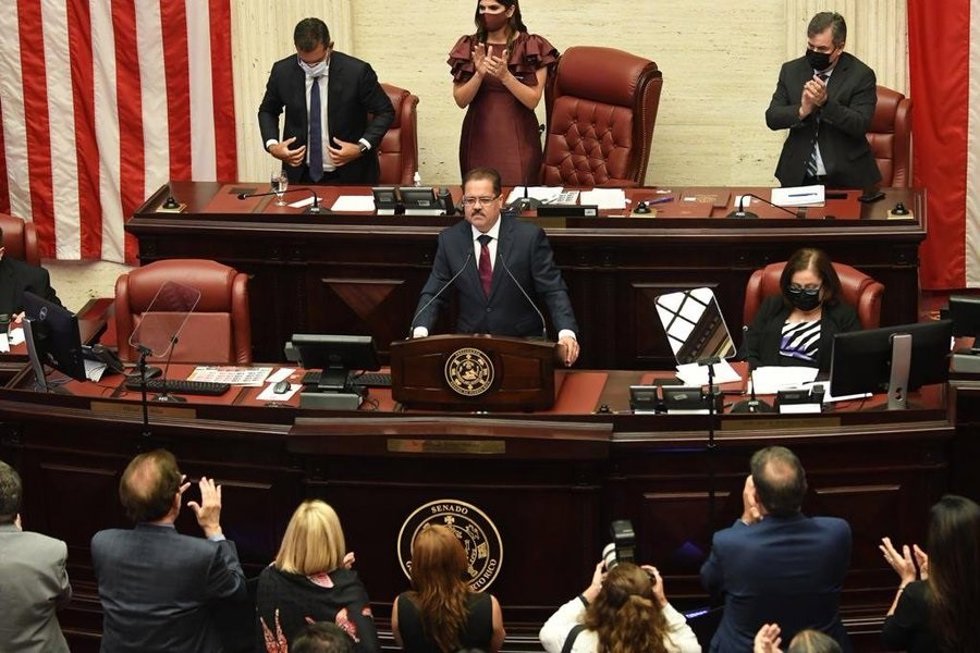 El presidente del Senado de Puerto Rico, José Luis Dalmau