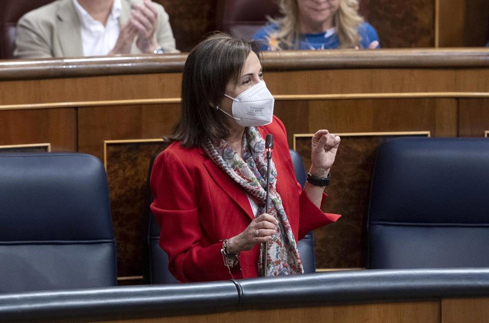 La ministra de Defensa, Margarita Robles