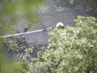 Navarra va hacia "una situación favorable de control y extinción" de los incendios