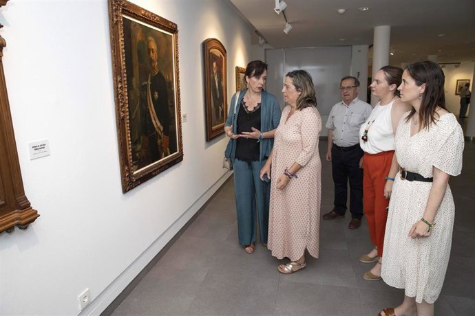 Inauguración de la exposición 'Adolfo Lozano Sidro. 1872-1935. Cronista total de su época'.