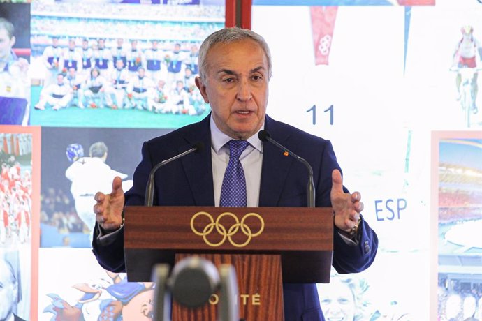 El president del Comit Olímpic Espanyol, Alejandro Blanco