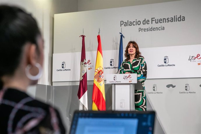 La Consejera De Igualdad Y Portavoz Del Gobierno Regional, Blanca Fernández, Comparece En Rueda De Prensa Para Informar Sobre Los Acuerdos Del Consejo De Gobierno.
