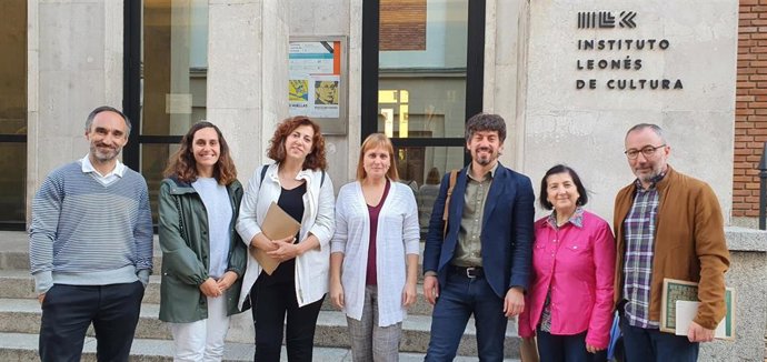 Jurado que ha otorgado los 'I Premios Concejo' de la Diputación de León.