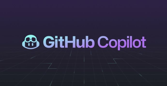 Logo de GitHub Copilot, el asistente de IA que sugiere líneas de código para programar.