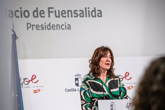 La consejera de Igualdad y portavoz del Gobierno regional, Blanca Fernández, comparece en rueda de prensa para informar sobre los acuerdos del Consejo de Gobierno.