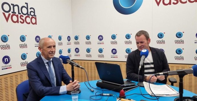 El vicelehendakari y consejero de Seguridad, Josu Erkoreka