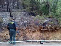 Detenido el presunto autor del incendio del término municipal de Sigüés