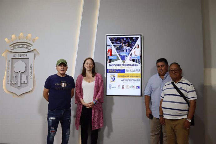 Presentación del Campus de Fútbol de Tecnificación 'La estrella eres tú'.