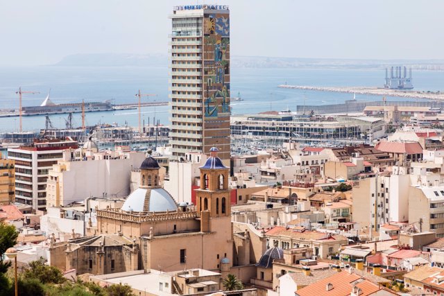 Imagen de la concatedral de Alicante