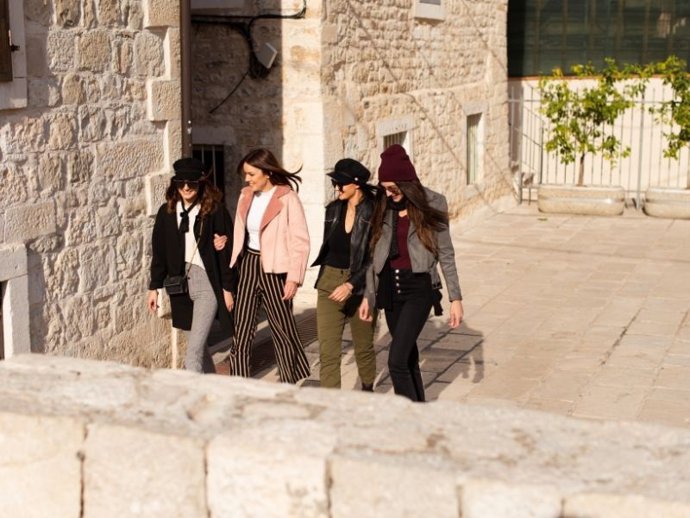 Amigas en el Centro de Granada