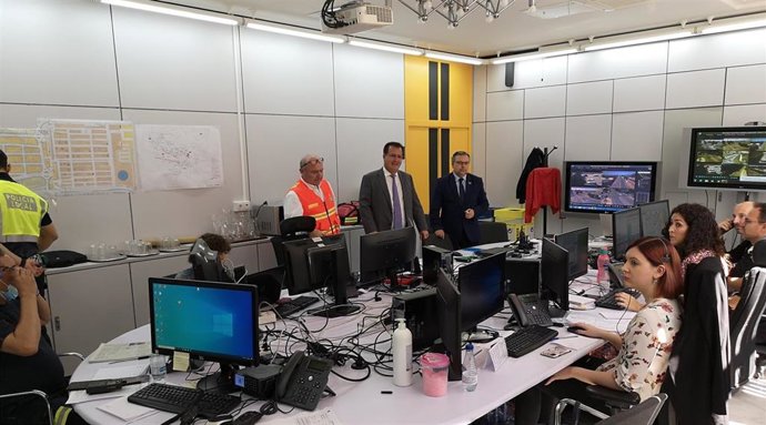 Archivo - Juan Carlos Cabrera, en las actuales dependencias del Cecop, en foto de archivo.  