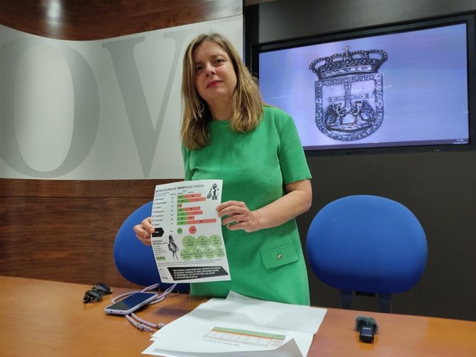 Ana Taboada en rueda de prensa.