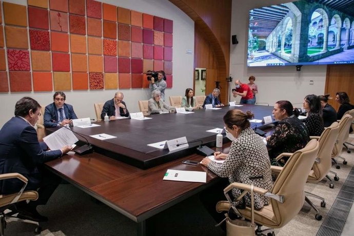 Reunión del Consejo de Gobierno de la Junta de Extremadura