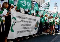 CSIF y Jusapol salen a las calles de toda España para exigir mejores salarios por la escalada del IPC