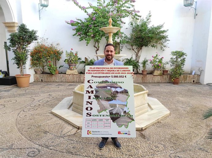 El delegado de Infraestructuras Rurales de la Diputación de Córdoba, Manuel Olmo.