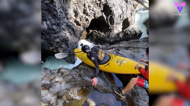 Este chico de 18 años es todo un experto en piragüismo: mira sus peligrosos descensos en kayak