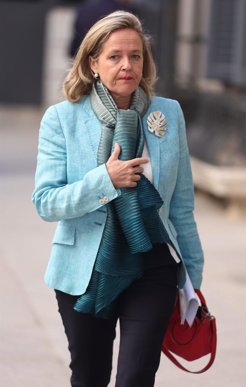 La vicepresidenta primera del Gobierno, Nadia Calviño