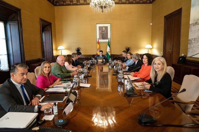 Reunión del Consejo de Gobierno andaluz.