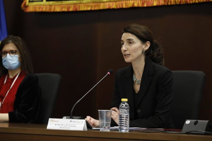 Archivo - La ministra de Justicia, Pilar Llop, en una foto de archivo en Albacete