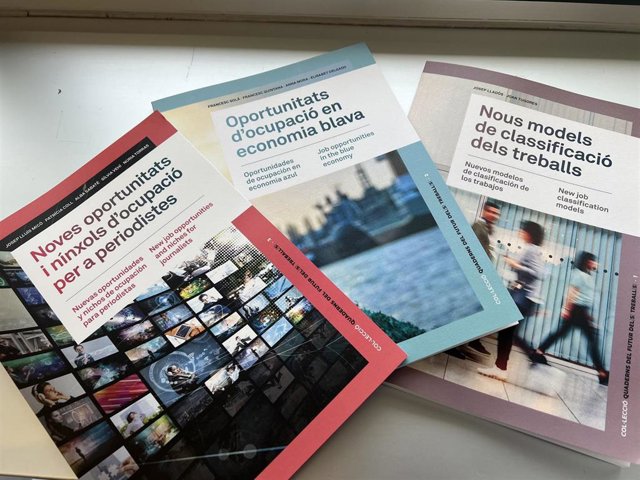 Los cuadernos que ha elaborado Barcelona Activa sobre oportunidades formativas y laborales en sectores emergentes.