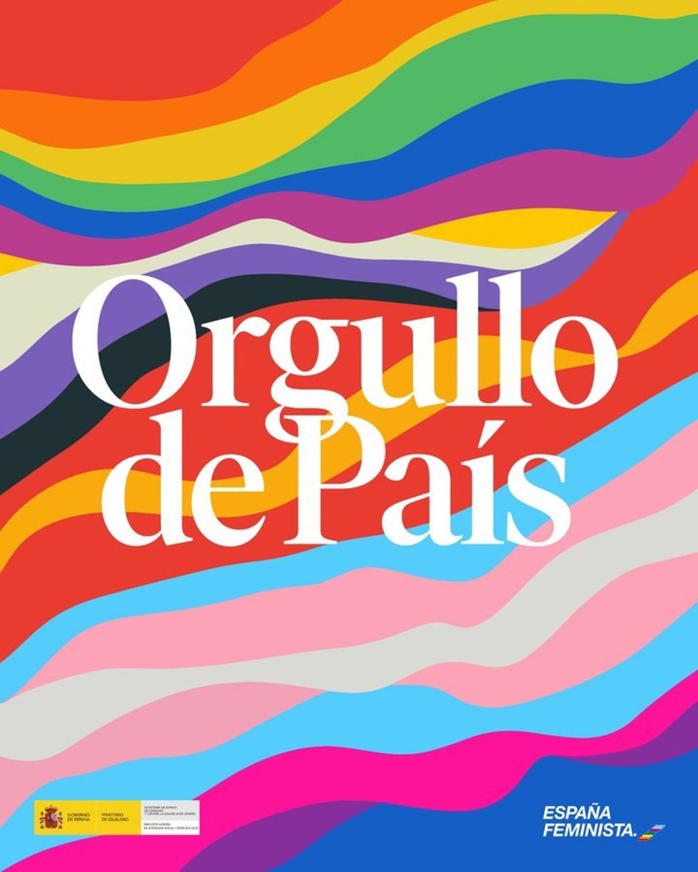 Campaña del Ministerio de Igualdad para el Orgullo 2022