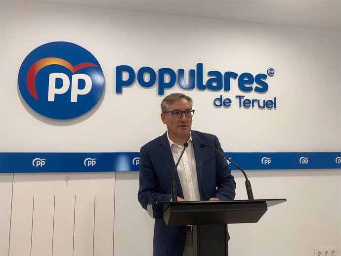 El diputado del PP Teruel, Joaquín Juste.