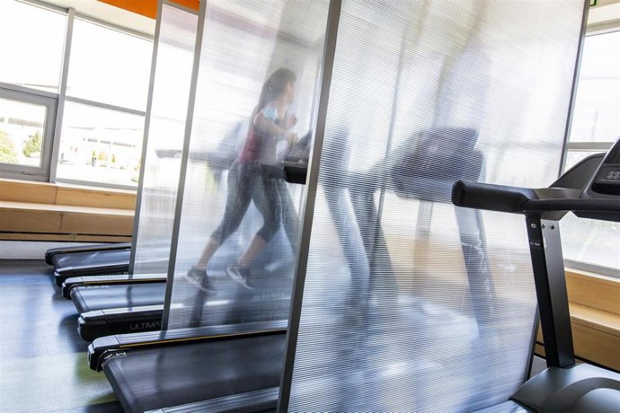 Archivo - Imagen de archivo de una sala de fitness.