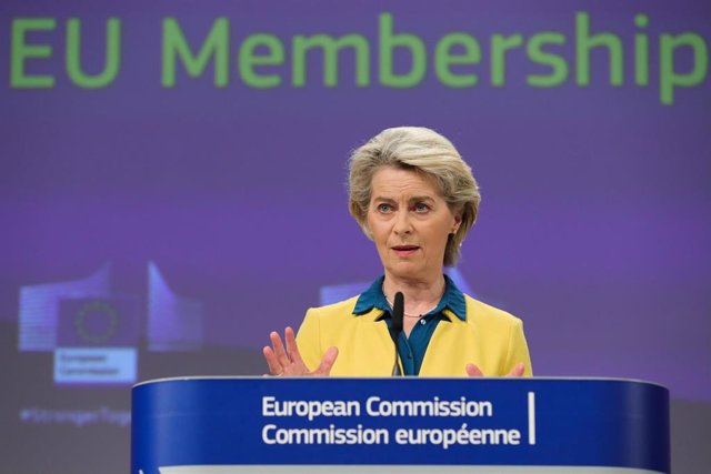 La presidenta de la Comisión Europea, Ursula von der Leyen.