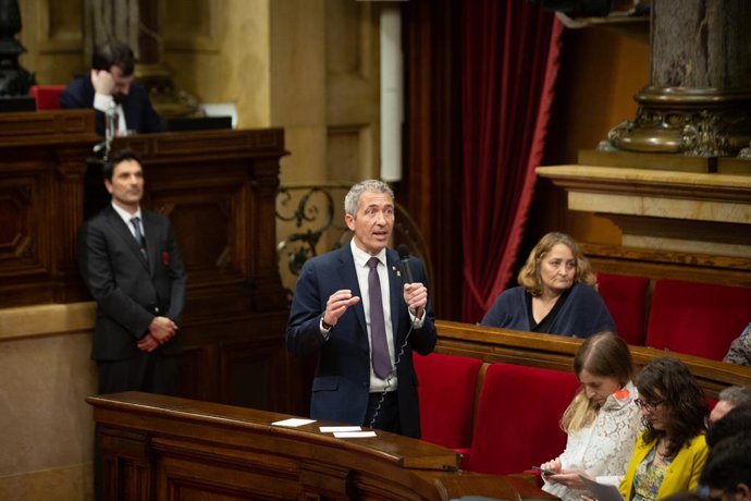 El conseller d'Educació, Josep González-Cambray