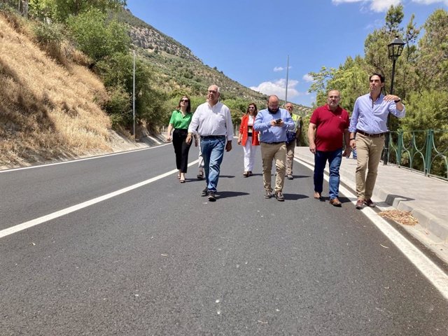 Visita a la travesía de Jimena.