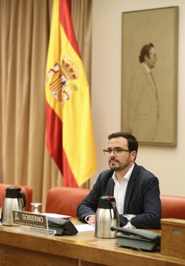 El ministro de Consumo, Alberto Garzón, comparece en la Comisión de Sanidad y Consumo del Congreso de los Diputados, a 22 de junio de 2022, en Madrid (España). El ministro ha comparecido hoy, a petición propia, para informar sobre el balance del curso y