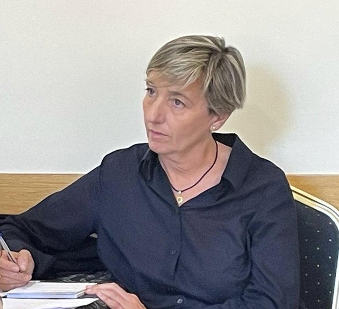 La presidenta del Comité Municipal de Teruel del Partido Aragonés, Eva Fortea.