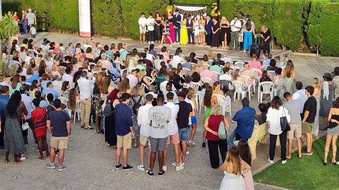 Fina Santiago participa en la graduación de alumnos de 4 de ESO del IES del Centro de Tecnificación Deportiva,