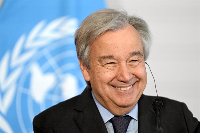 Archivo - El secretario general de la ONU, António Guterres