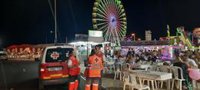 Cruz Roja atiende a 13 personas en una "noche tranquila" en la Feria de San Juan de Badajoz