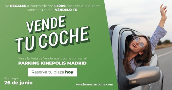 vendemos tu coche - feria de vehículos de ocasión entre particulares.
