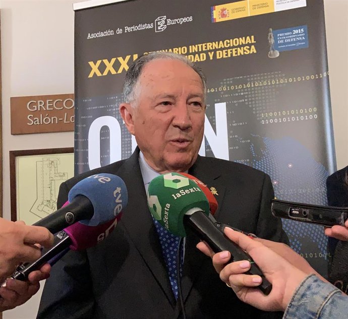 Archivo - El exdirector del CNI Félix Sanz Roldán en una foto de archivo en Toledo