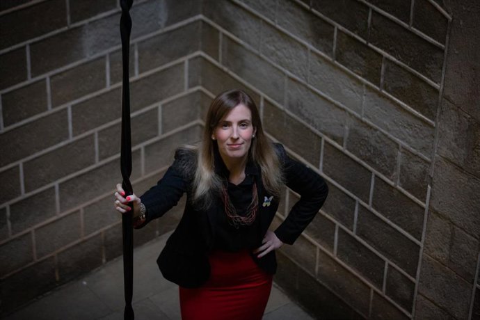 Archivo - La consellera de Acción Exterior y Gobierno Abierto de la Generalitat, Victria Alsina,en una imagen de archivo. 