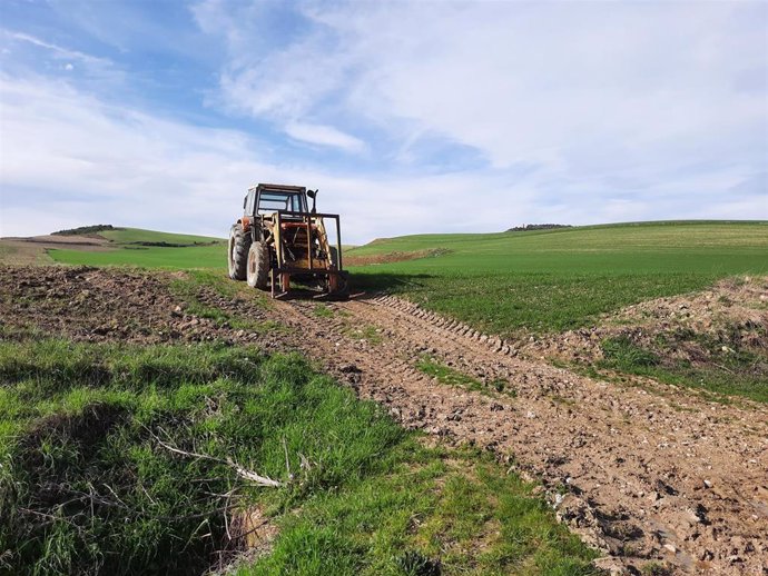 Tractor en Álava